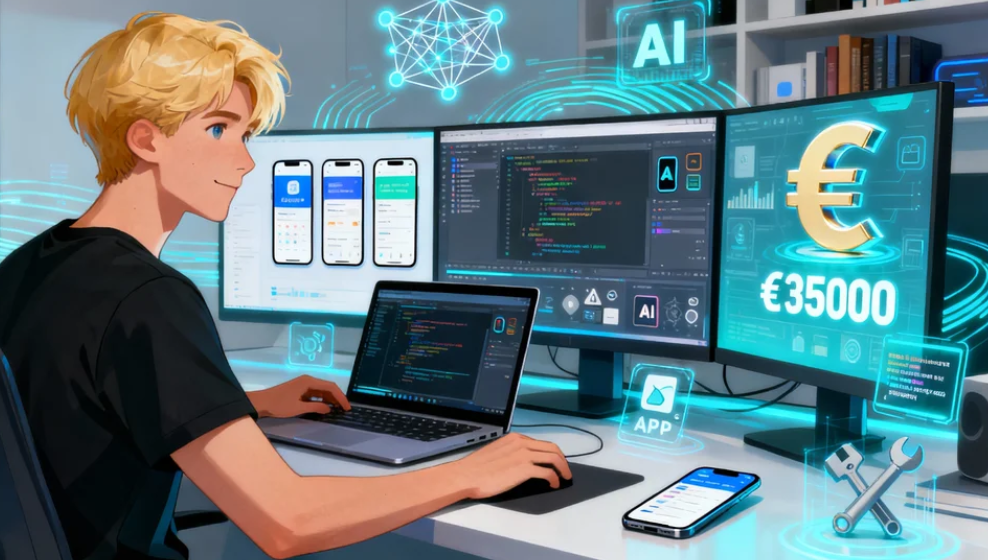 0编码到月入3.5万：“AI应用复制”暴富之路